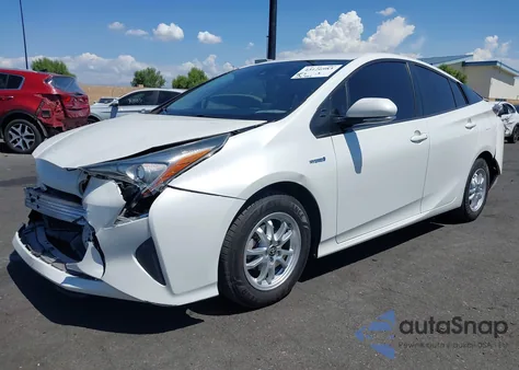2018 Toyota Prius One z USA, uszkodzony, nr VIN JTDKBRFU0J3080109